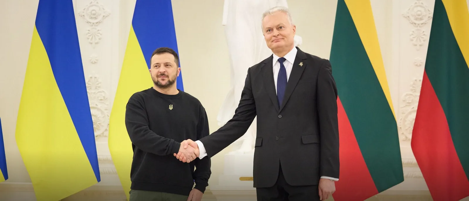 "Не стал бы раздувать из мухи слона": Науседа ответил на заявление Трампа о лидере Украины