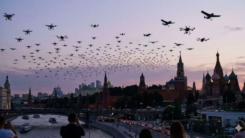 Приседания от паники: как жителям Москвы советуют преодолевать страх перед беспилотниками