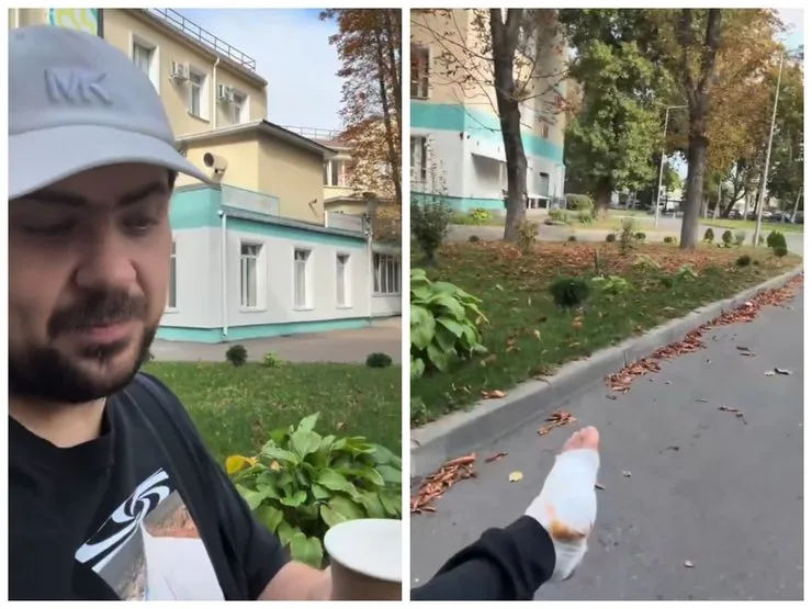 Вячеслав Грабовый в больнице