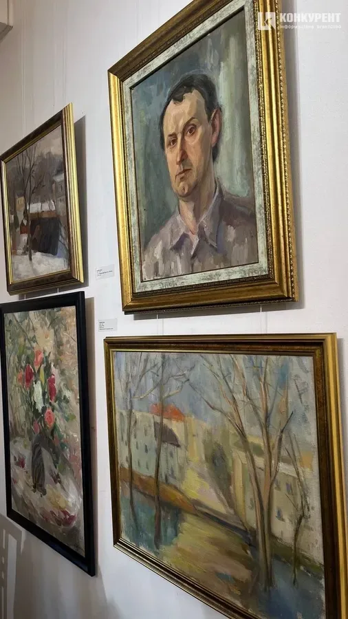Понад 70 робіт Миколи Черенюка показали на виставці у Луцьку (фото)