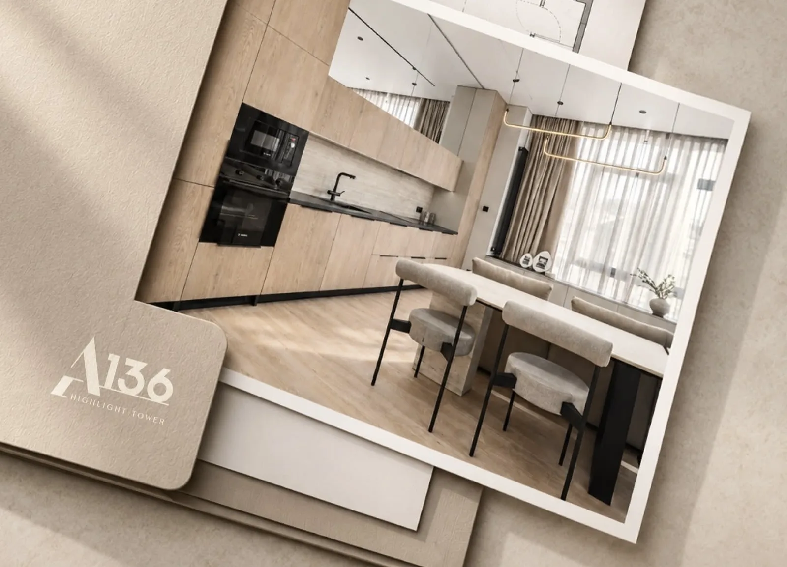 DIM оголосив продаж готової квартири з авторським ремонтом у комплексі A136 Highlight Tower
