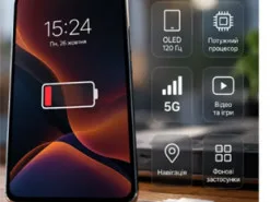 Чому сучасні смартфони швидко розряджаються навіть із великими батареями