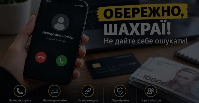 Понад 505 тисяч гривень збитків за місяць: запоріжці втрачають гроші через шахрайські схеми