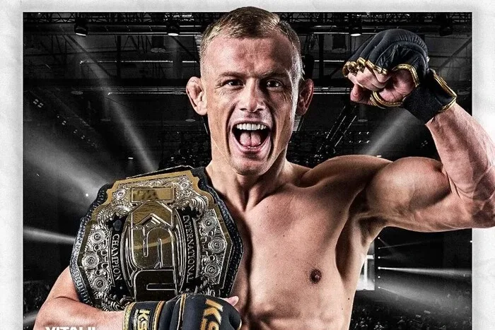 Український боєць Віталій Якименко захистив титул у Польщі (відео)