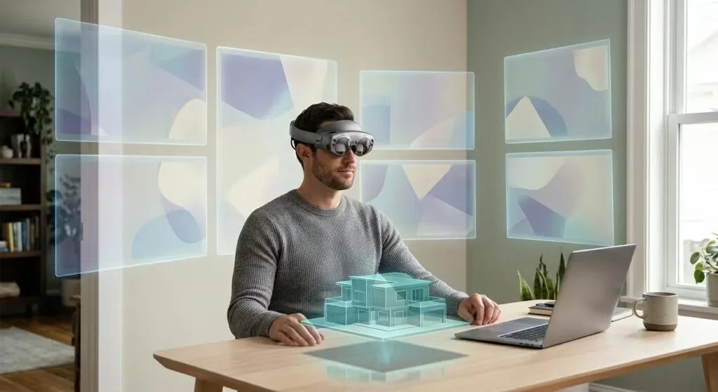 VR, AR, MR і XR: чим відрізняються види цифрової реальності та які ризики вони несуть 7 zmishana realnist mr virtualni ekrany