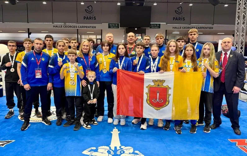 Одесские спортсмены завоевали 11 золотых медалей на чемпионате Европы по муайтай
