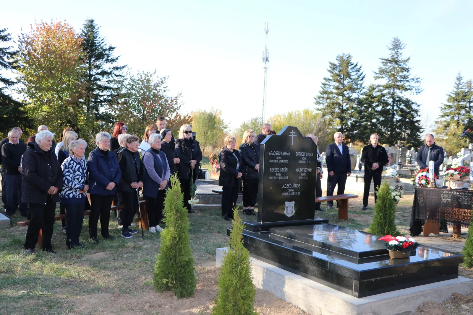 На Ужгородщині відкрили пам’ятний знак угорським військовим, полеглим у Другій світовій війні