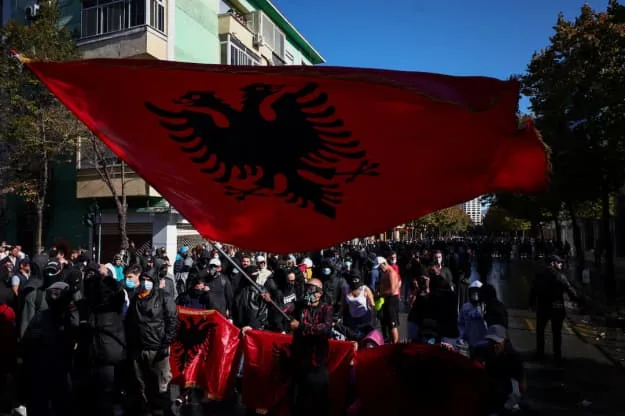 В Албанії четвертий день тривають протести студентів