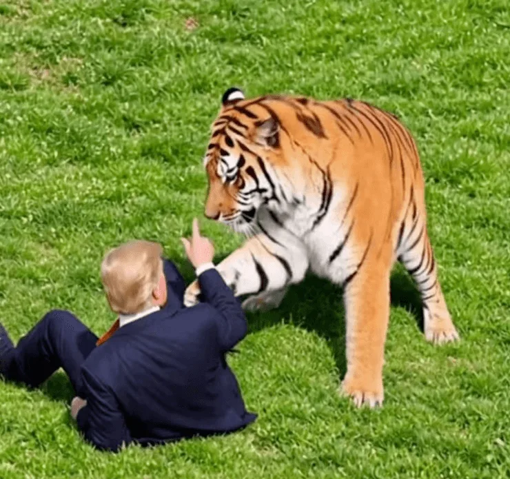 Семья британца, убитого тигром, возмутилась видео Трампа