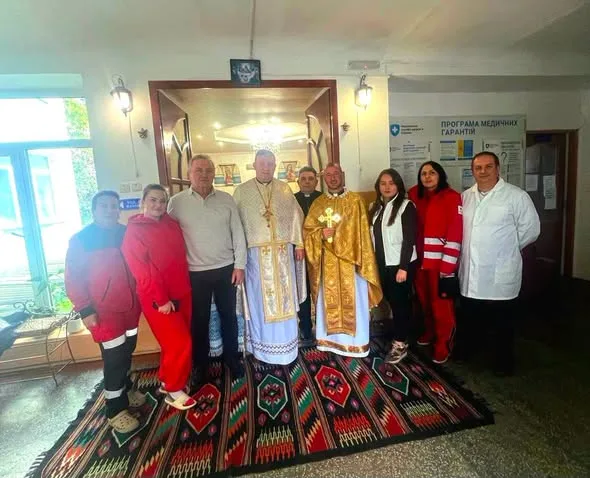 У Солотвинській лікарні відзначили храмове свято святого апостола і євангелиста Луки