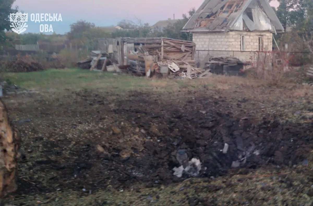 Вирва від атаки РФ на Одещині