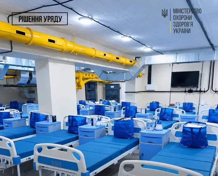 Уряд спрямовує понад 354 млн грн на ремонт укриттів у пологових та захист лікарень