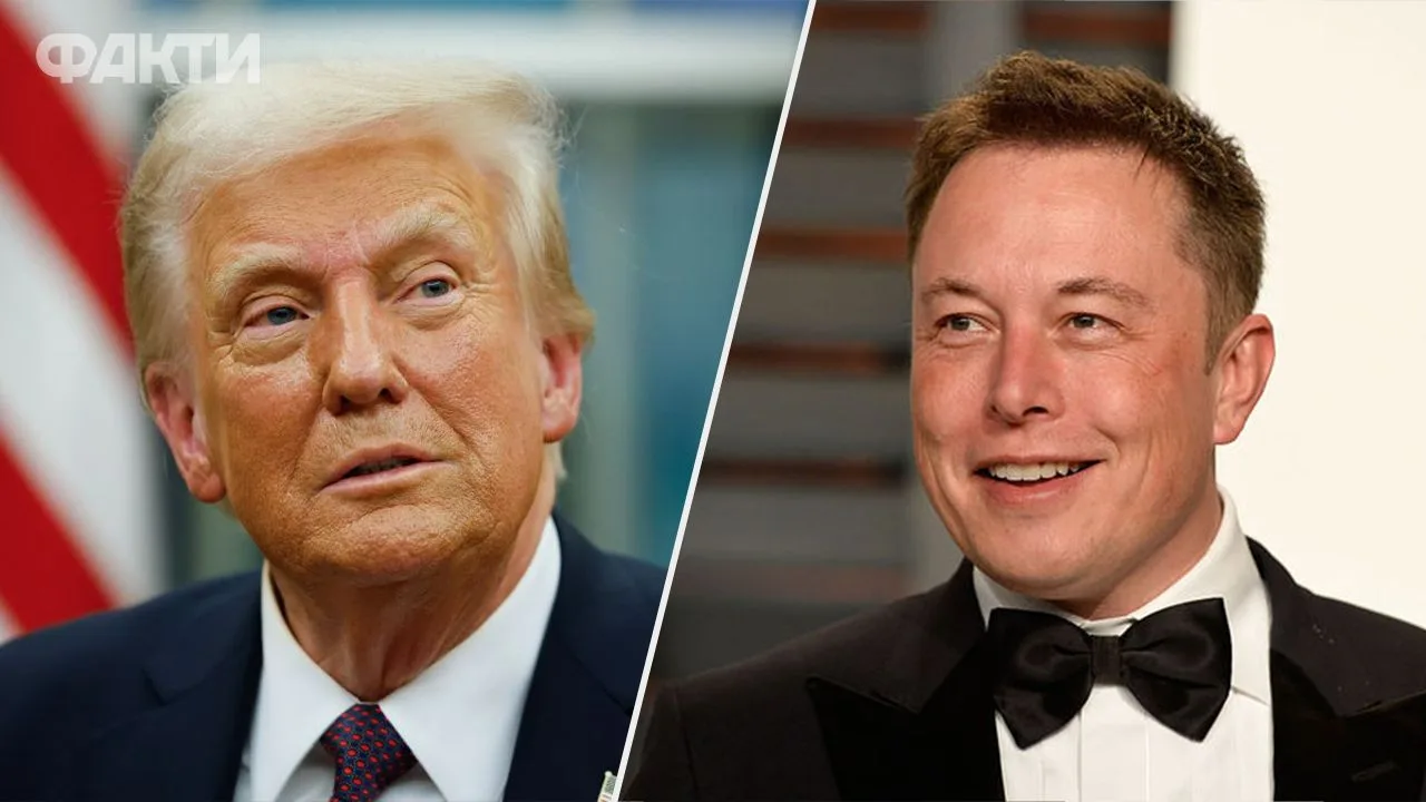 Трамп попросив Маска скасувати обмеження швидкості Starlink в Україні – WSJ Дональд Трамп та Ілон Маск