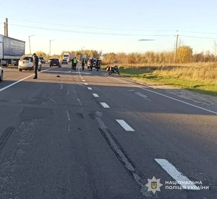 На Стрийщині в ДТП з автопоїздом загинув мотоцикліст - 8