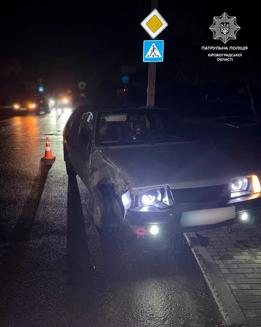 На Кущівці у Кропивницькому сталася ДТП: водій ВАЗ не розрахував дистанцію