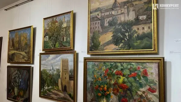 Понад 70 робіт Миколи Черенюка показали на виставці у Луцьку (фото)