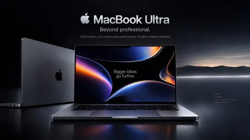 OLED-экран и свежий дизайн: чего ждать от нового Apple MacBook Ultra
