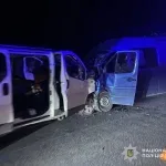 На трасі Миколаїв–Жовква біля Городка зіткнулися два мікроавтобуси: один загиблий, четверо травмованих