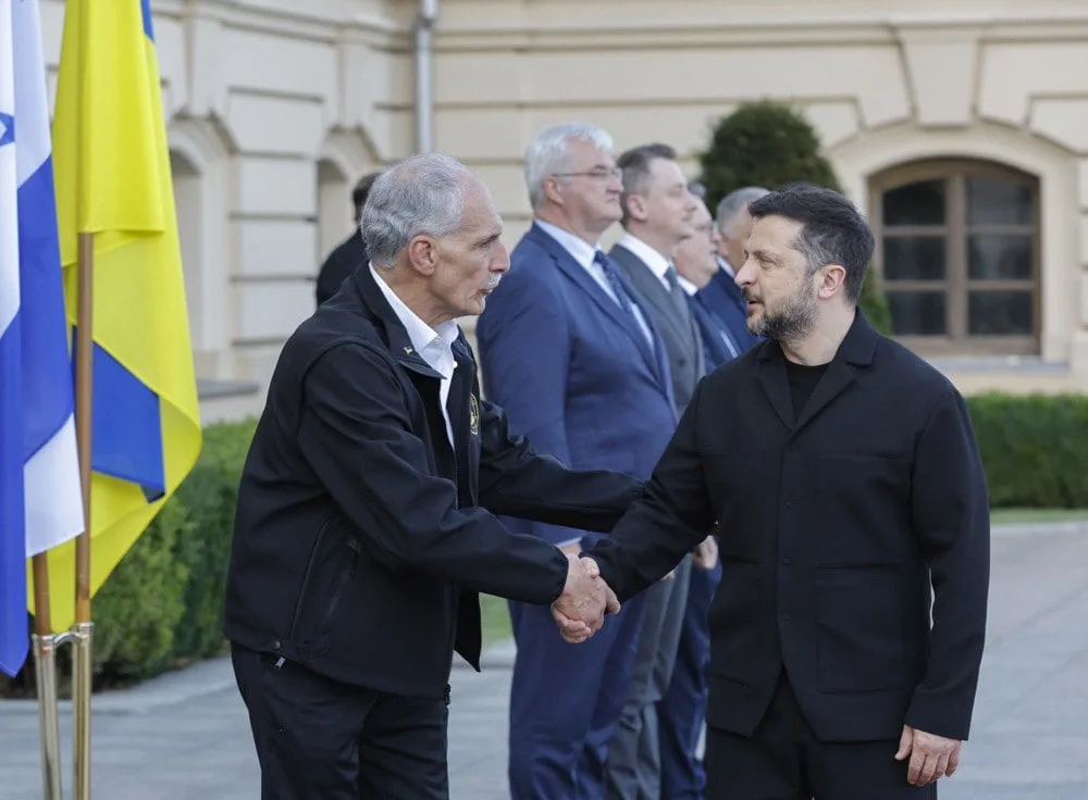 Президент Гондурасу Насрі Асфура та Зеленський у Києві, 19 червня 2026