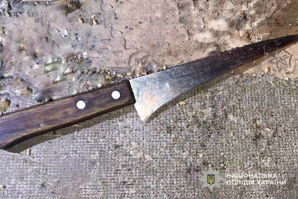 На Дніпропетровщині жінка вдарила ножем у груди свого співмешканця