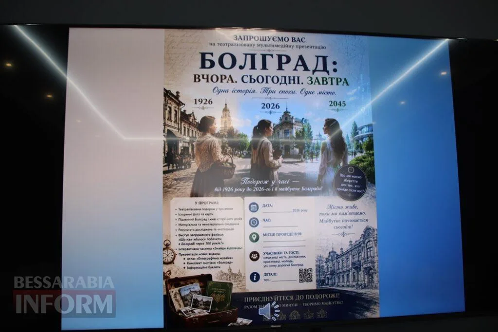 Від історичної пам’яті до сучасних туристичних маршрутів: у Болграді презентували нові видання про культурну спадщину громади