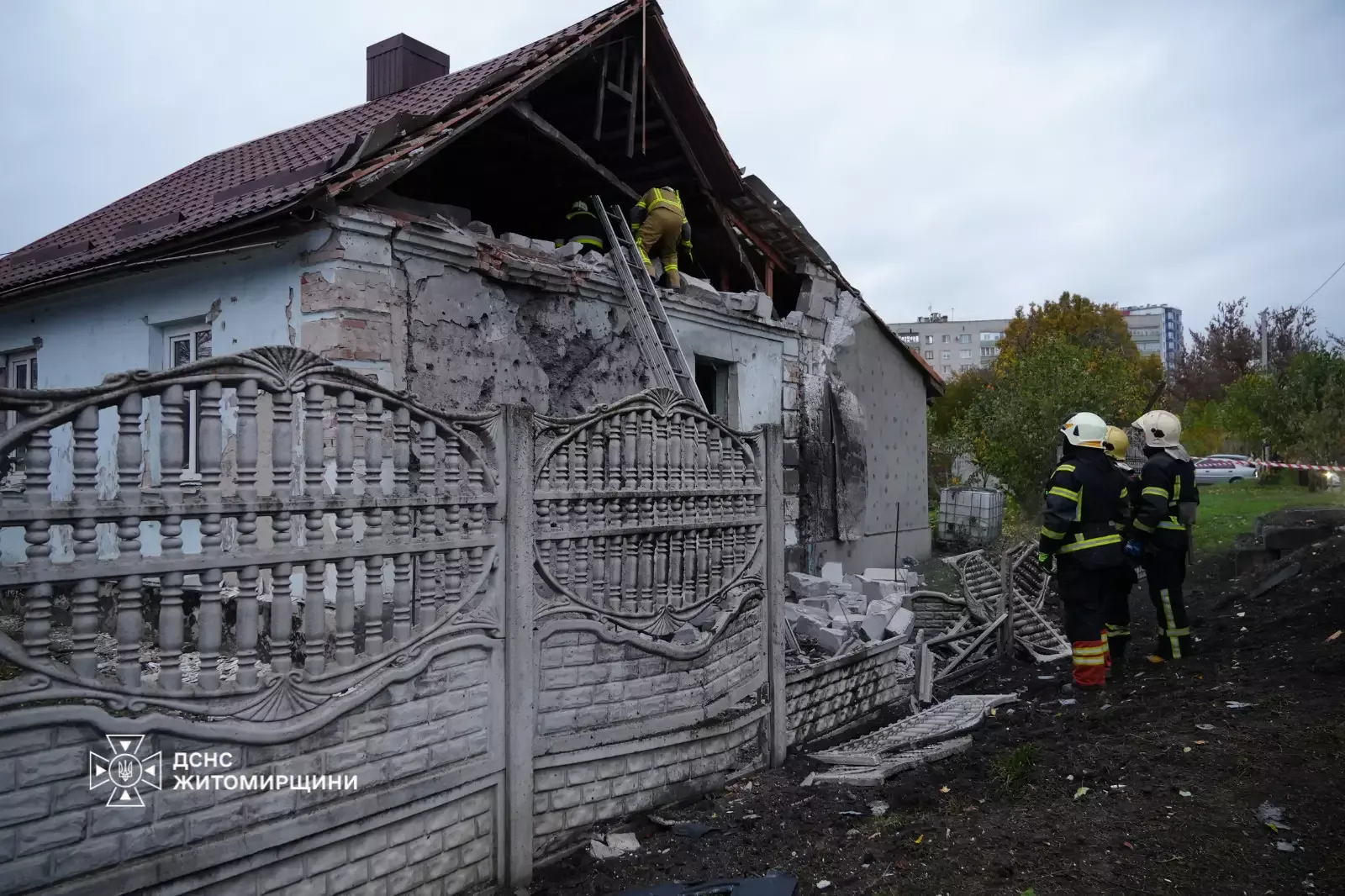 Постраждалі від обстрілу в Житомирі