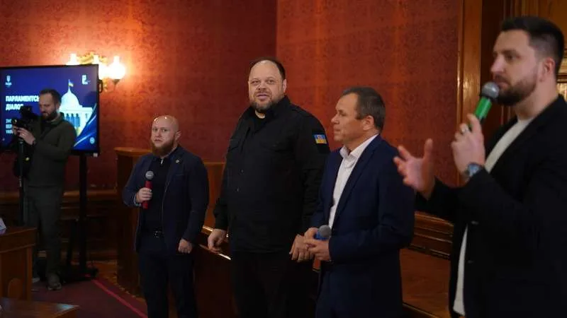 У Чернівцях з робочим візитом був Голова ВРУ Руслан Стефанчук