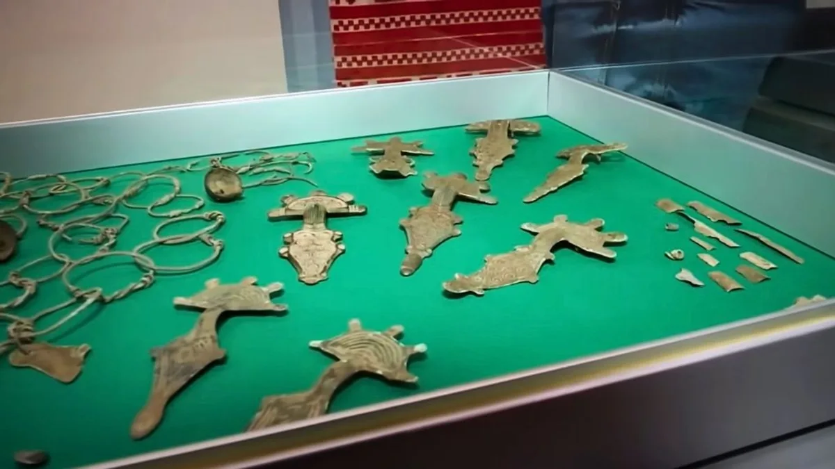 1500-літній скарб у лісі: житель Сумщини випадково знайшов золоті фібули стародавніх племен