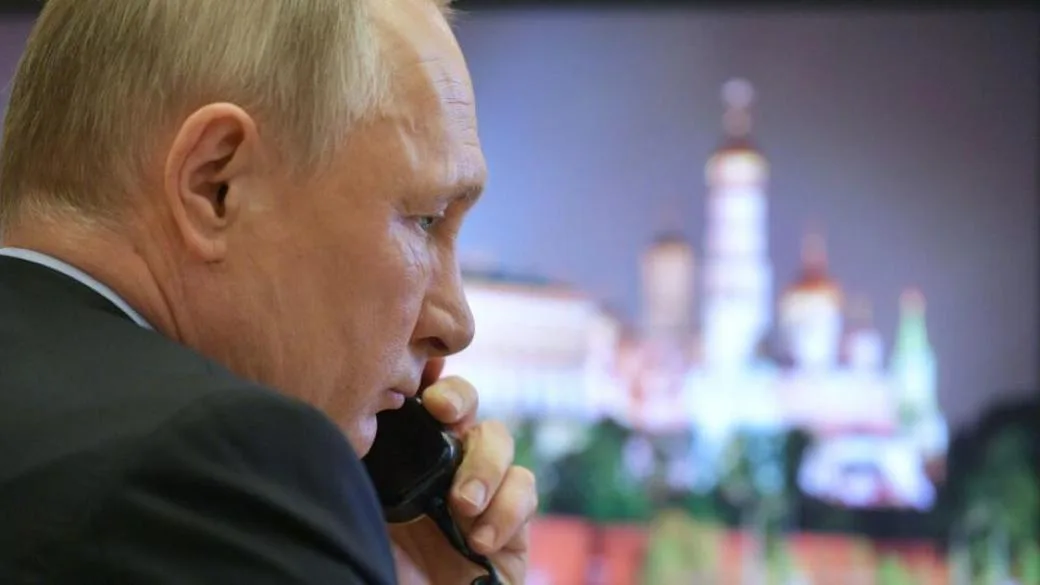 В кремле рассказали, о чем путин разговаривал с европейцам