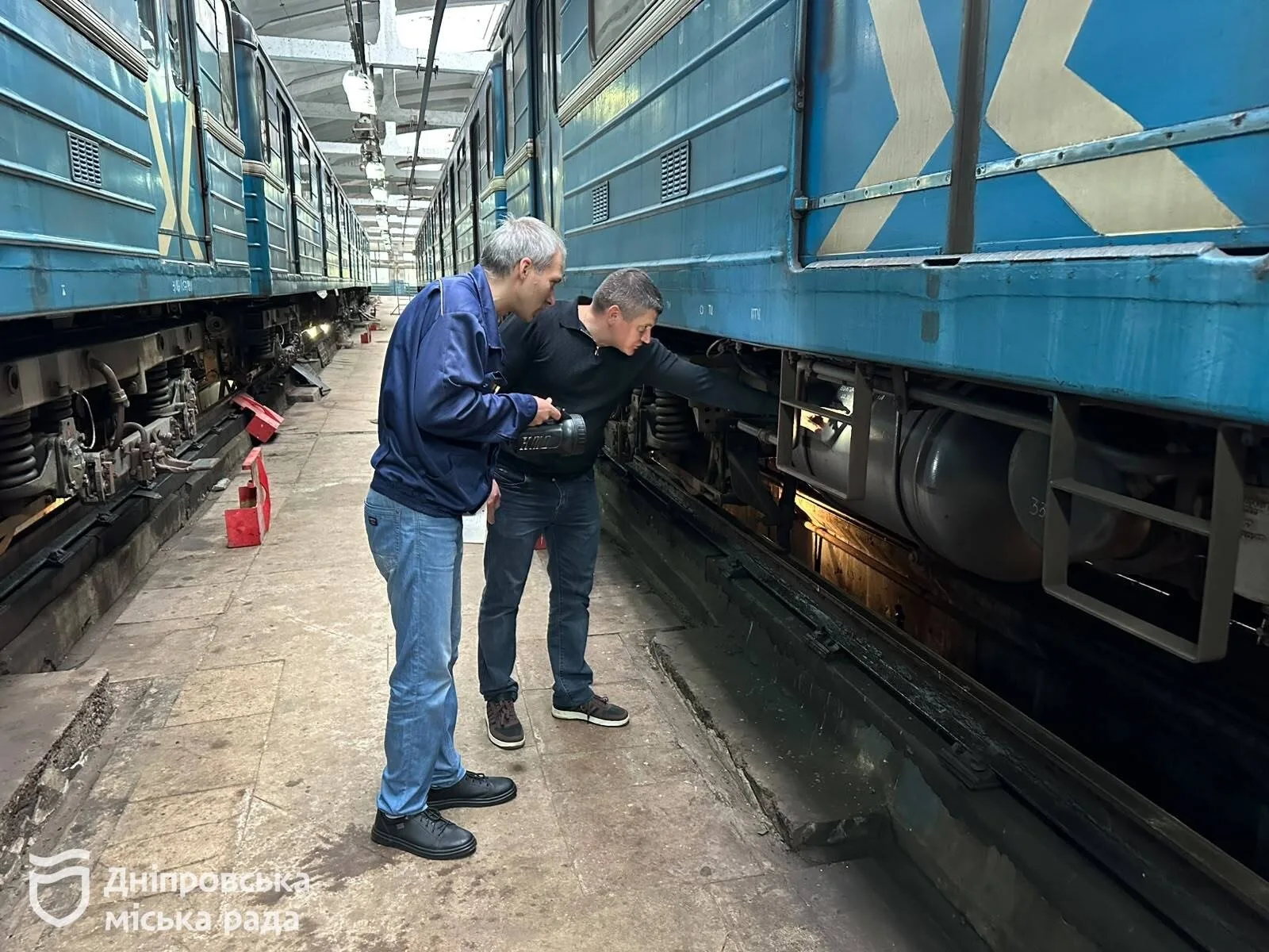 У Дніпрі проводять осінній огляд вагонів метро - 23.10.2026