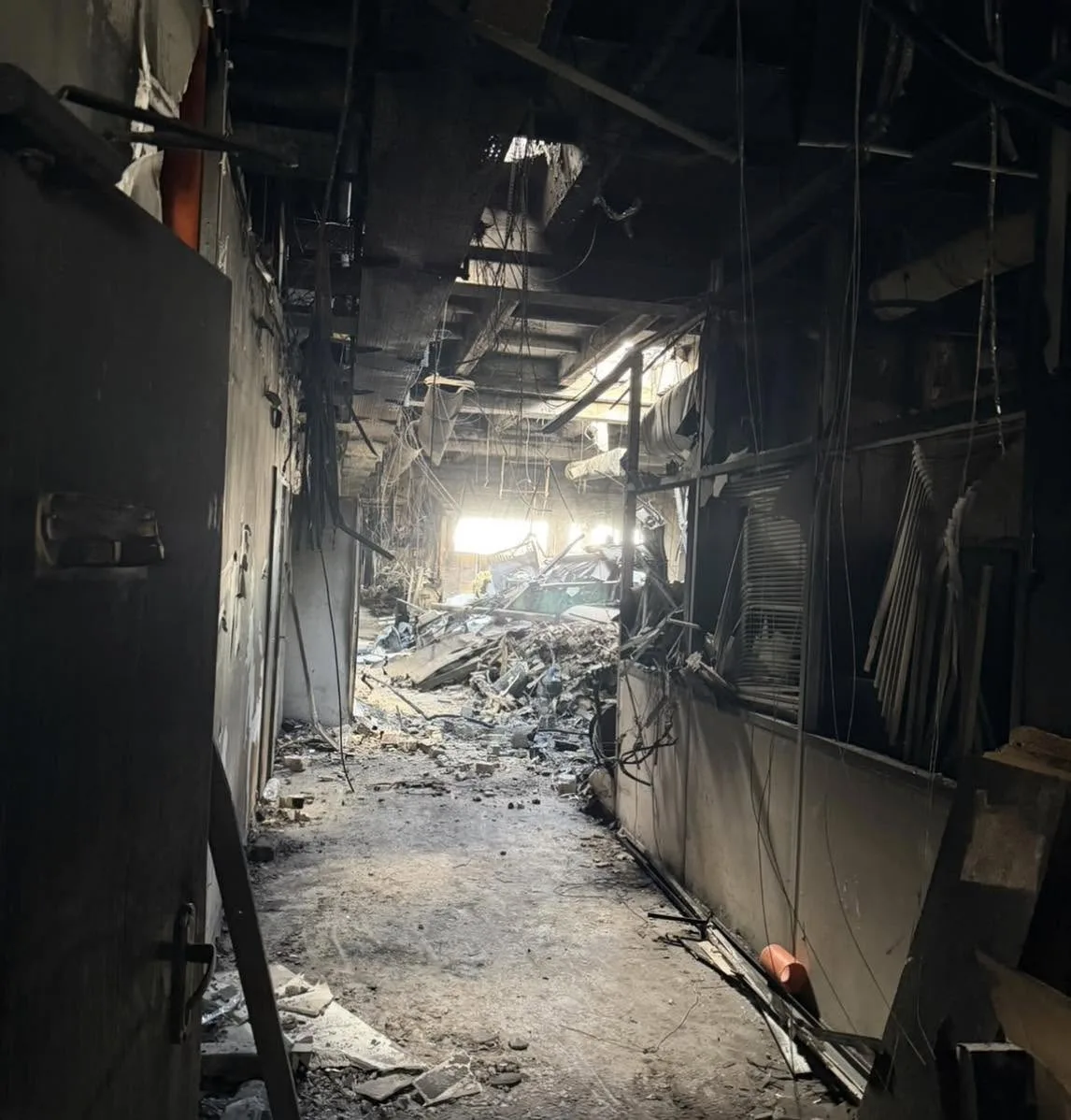 Дата-центр Омега Телеком припинив роботу через наслідки російських ударів на столицю (фото) Дата-центр Омега Телеком припинив роботу через наслідки російських ударів на столицю (фото)
