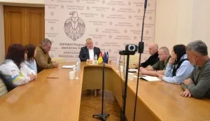 Голова облради зустрівся з представниками Коаліції ветеранських організацій Кропивниччини