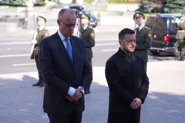 Мерц та Зеленський вшанували пам'ять полеглих захисників України