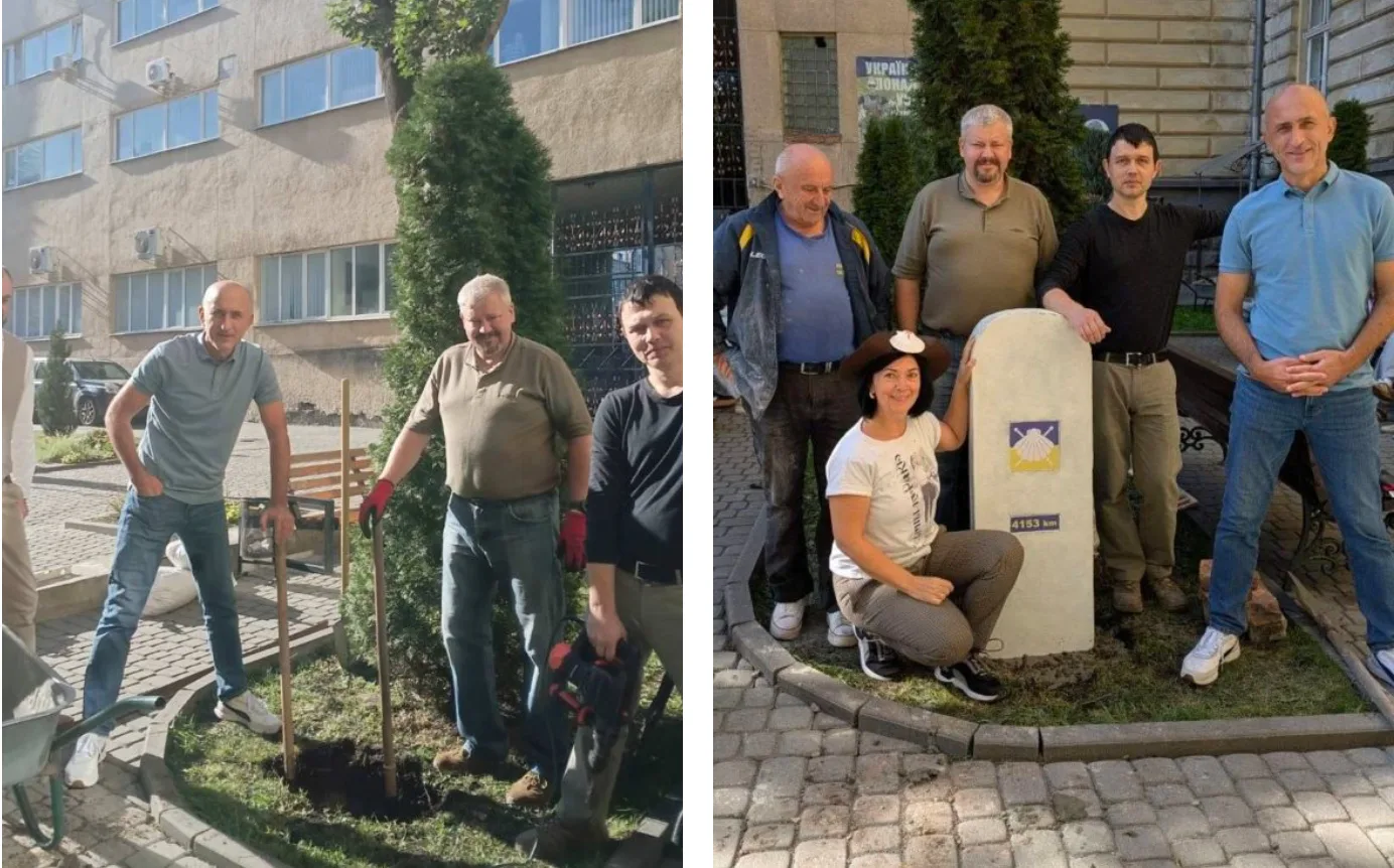 У Львові з’явився перший маркер Camino: де шукати початок українського Шляху святого Якова