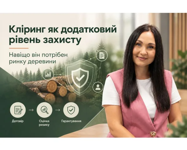 Кліринг на ринку деревини: чому важливо контролювати не лише укладення договорів, а й їх виконання