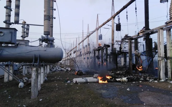 "Укренерго": Російські дрони атакували енергетичну інфраструктуру Рівненщини, є масштабні знеструмлення