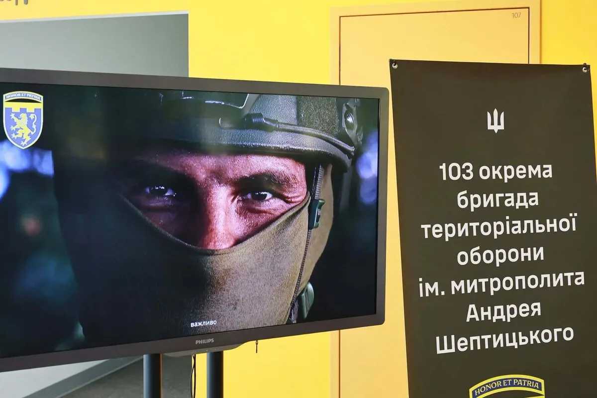 У Львові відкрили фотовиставку «Прояв» військового 103-ї бригади ТрО Андрія Петрука