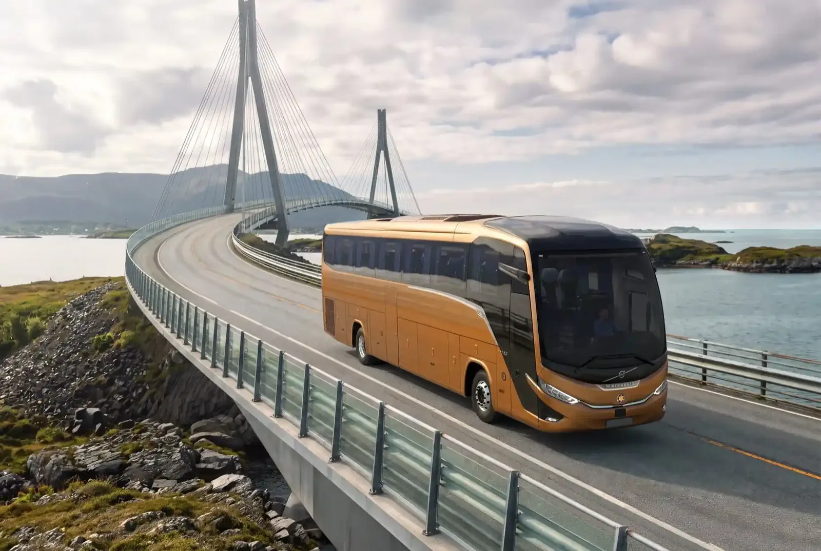 Преміальний автобус Volvo 9700 повертається на ринок Європи