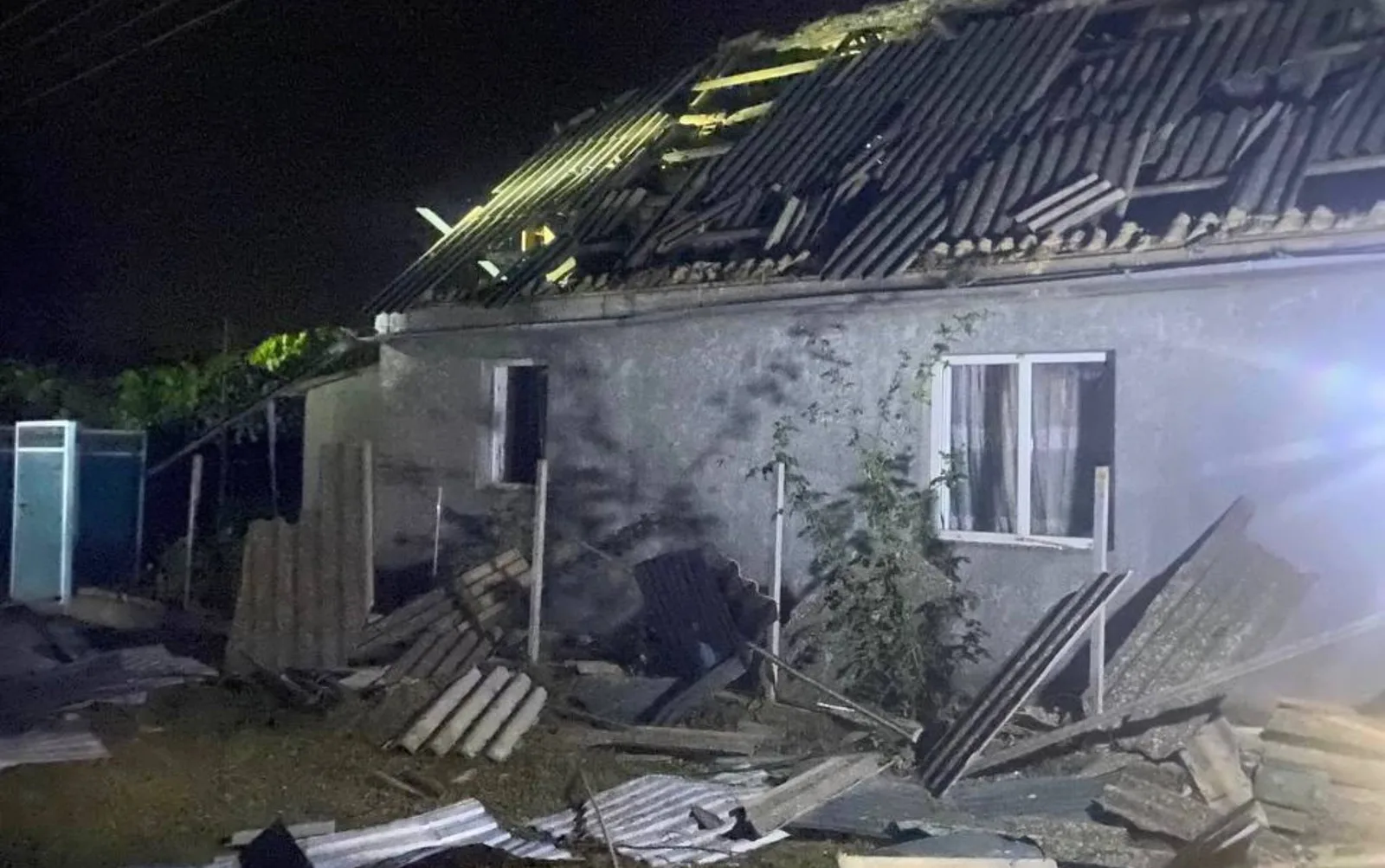 Стало відомо, скільки приватних будинків постраждало в Ізмаїльському районі через нічну атаку