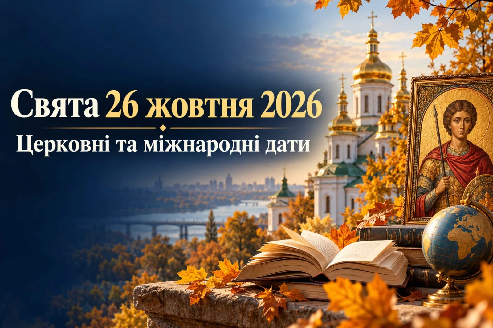 Які свята 26 жовтня 2026 року в Україні: церковні та міжнародні дати