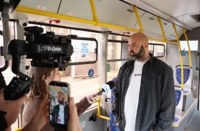 Тролейбус «Дніпро» в Миколаєві, переобладнаний для автономного руху на 20 км