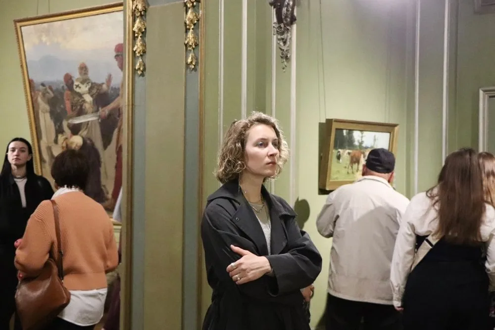 В залах виставки 