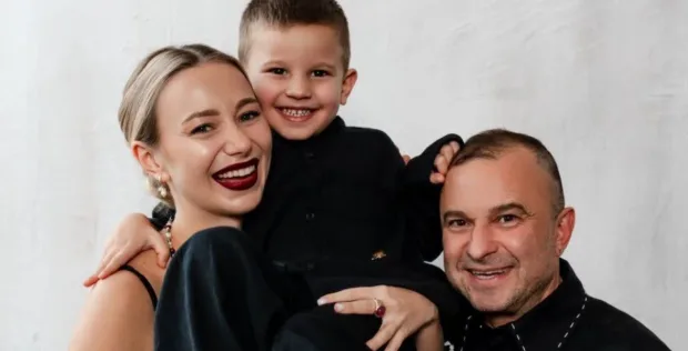 Віктор Павлік, Катерина Репяхова та їх син