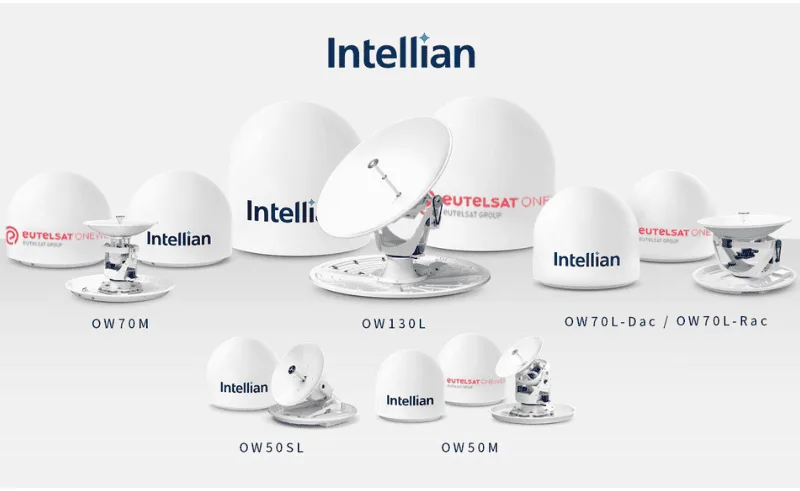 Intellian OneWeb Starlink супутник зв'язок дрон 