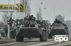 У МВС України повідомляли 27 лютого про російську техніку, яка рухається у бік Києва зі спеціальним завданням