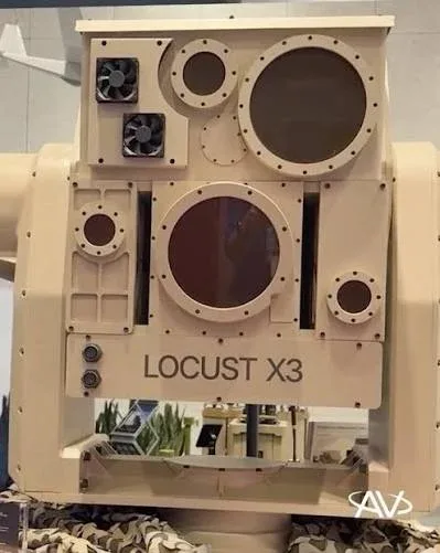 Бойова лазерна установка Locust X3. 