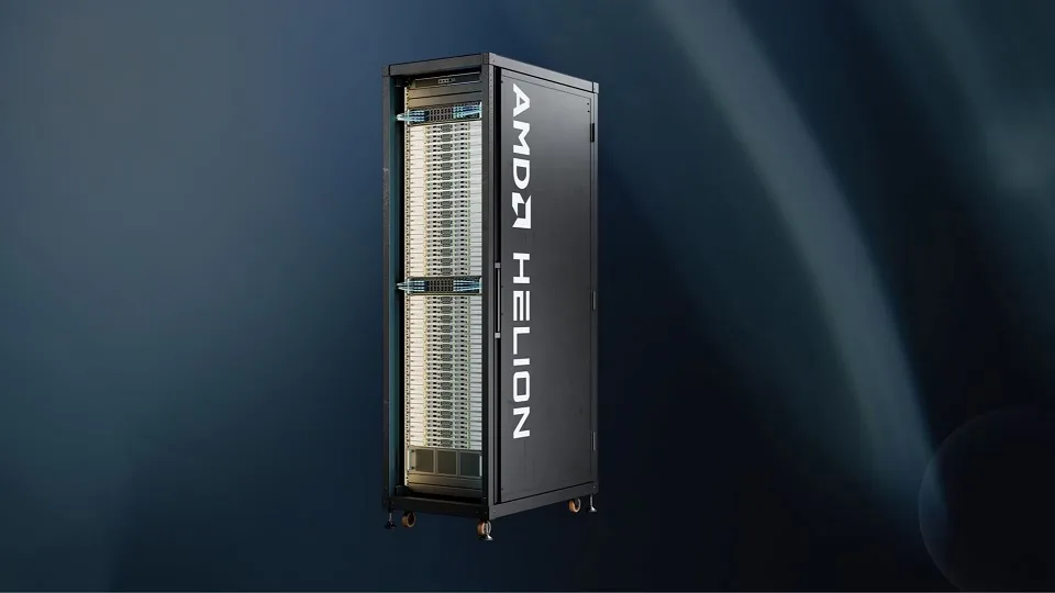 AMD анонсувала Helion - відкриту платформу для агентного AI на рівні стійок AMD анонсувала Helion - відкриту платформу для агентного AI на рівні стійок