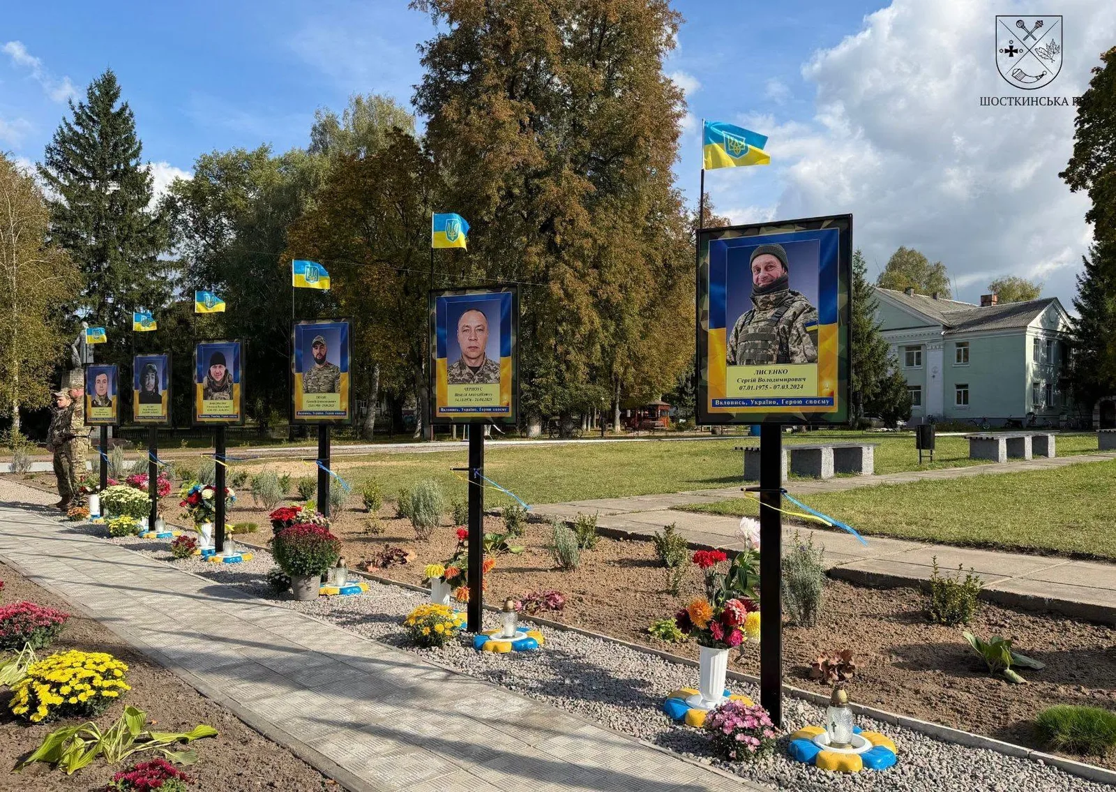 У селі Шевченкове Березівської громади відкрили Алею пам’яті Героїв