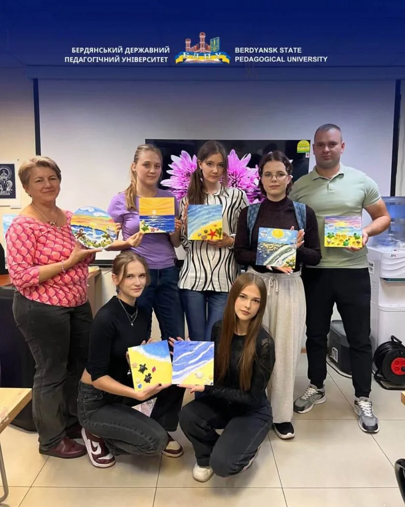 Студенти БДПУ долучилися до майстер-класу, присвяченого Дню міста Бердянська.
