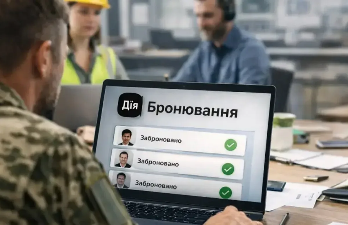 Бронювання хочуть урізати: до 85% для оборонки й енергетики, до 60% для комунальників